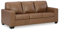 Caramel, full sleeper sofa in closed position - 5