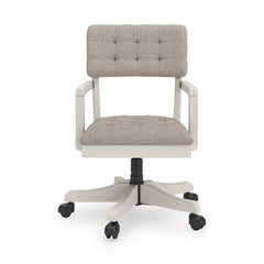 Antique White Home Office Chair, product view 2 - 2