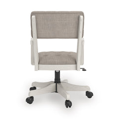 Antique White Home Office Chair, product view 3 - 3