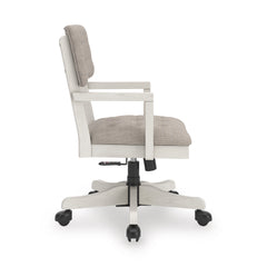 Antique White Home Office Chair, product view 4 - 4