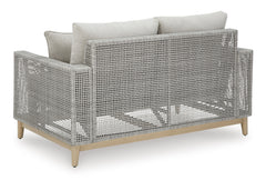 Gray Loveseat w/Cushion, product view 2 - 2