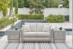 Gray Loveseat w/Cushion, product view 5 - 5