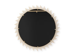 Gold Finish Accent Mirror, view 2 - 2