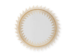 Gold Finish Accent Mirror, view 4 - 4