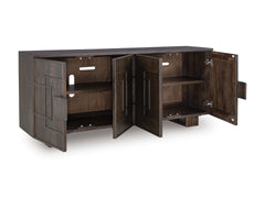 Dark Brown Accent Cabinet, view 2 - 2