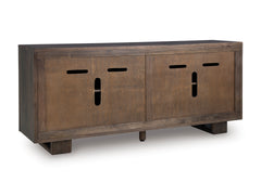 Dark Brown Accent Cabinet, view 3 - 3