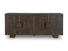 Dark Brown Accent Cabinet, view 6 - 6