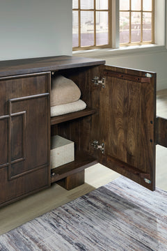 Dark Brown Accent Cabinet, view 7 - 7