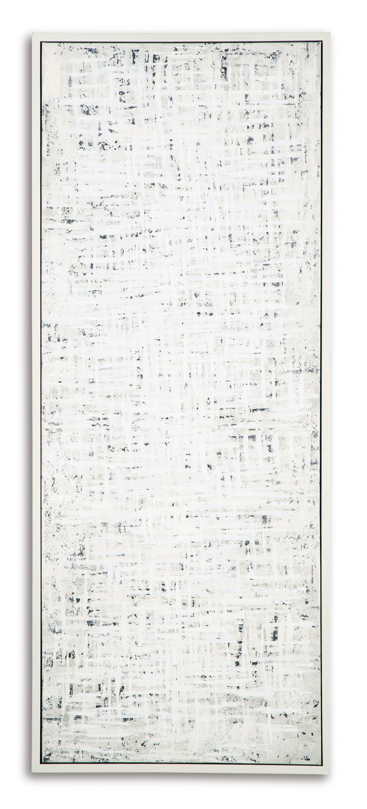 Gray/Taupe Daxonport wall art, full product view
