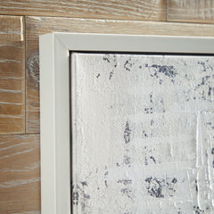 Gray/Taupe Daxonport wall art, product view 4 - 4