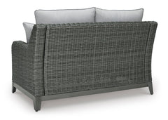 Gray Loveseat w/Cushion, view 2 - 2
