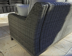 Gray Loveseat w/Cushion, view 3 - 3