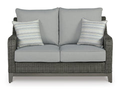 Gray Loveseat w/Cushion, view 4 - 4