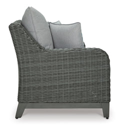 Gray Loveseat w/Cushion, view 5 - 5