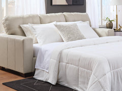 Bone, sleeper extended in room; bedding and furnishings excluded - 2