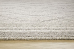 Gray 120" x 170", pile and edge detail - 3