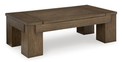 Warm Brown Lift-Top Coffee Table, full product view - 1