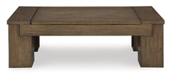 Warm Brown Lift-Top Coffee Table, product view 3 - 3