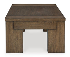 Warm Brown Lift-Top Coffee Table, product view 4 - 4