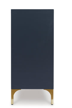 Dark Blue Accent Cabinet, view 7 - 7