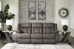 Gunmetal, complete sofa in room - 2