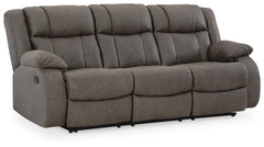 Gunmetal, complete sofa, angled view - 3