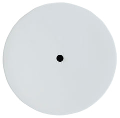 White white indoor outdoor stool, product view 3 - 3