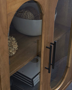 Light Brown Accent Cabinet, view 3 - 3