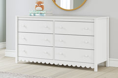 White, dresser in room setting - 5