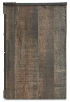 Brown Rustic Brown Storage TV Stand, product view 4 - 4
