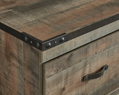 Brown Rustic Brown Storage TV Stand, product view 6 - 6