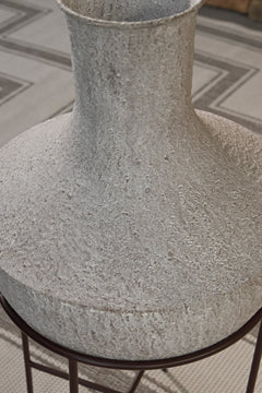 Distressed Cream Estonbank 28.5-inch vase, product view 3 - 3