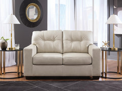 Bone, loveseat in room; other furnishings excluded - 2