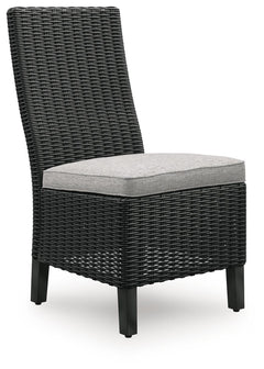 Black/Light Gray, individual chair angled view - 3