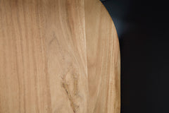 Black/Natural Accent Table, view 3 - 3