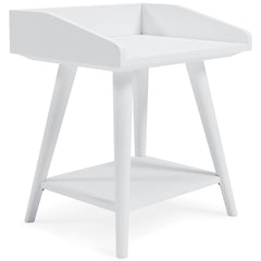 White Accent Table, view 1 - 1