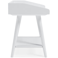 White Accent Table, view 4 - 4