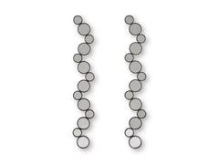 Black Vinler two-mirror set, full product view - 1