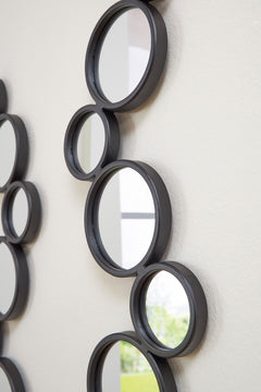 Black Vinler two-mirror set, product view 4 - 4