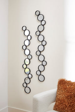 Black Vinler two-mirror set, product view 5 - 5