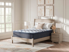 Blue California King, mattress in room; bed and furnishings excluded - 2
