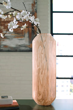 Blush Pink 20.13-inch decorative vase, product view 3 - 8