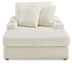 Ivory, front chaise product view - 7