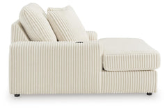 Ivory, side chaise product view - 8
