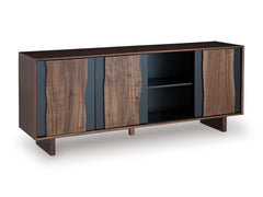 Brown/Charcoal Accent Cabinet, view 1 - 1