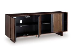 Brown/Charcoal Accent Cabinet, view 2 - 2