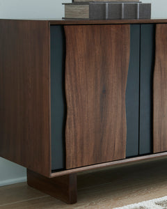 Brown/Charcoal Accent Cabinet, view 4 - 4