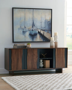 Brown/Charcoal Accent Cabinet, view 7 - 7