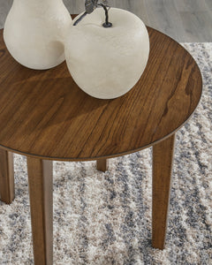 Brown three-piece table set, product view 5 - 5