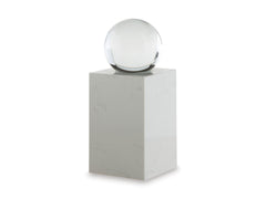 Clear/White 14.25-inch height sculpture, product view 2 - 5